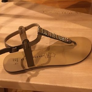 Fun, unique, real leather sandals!